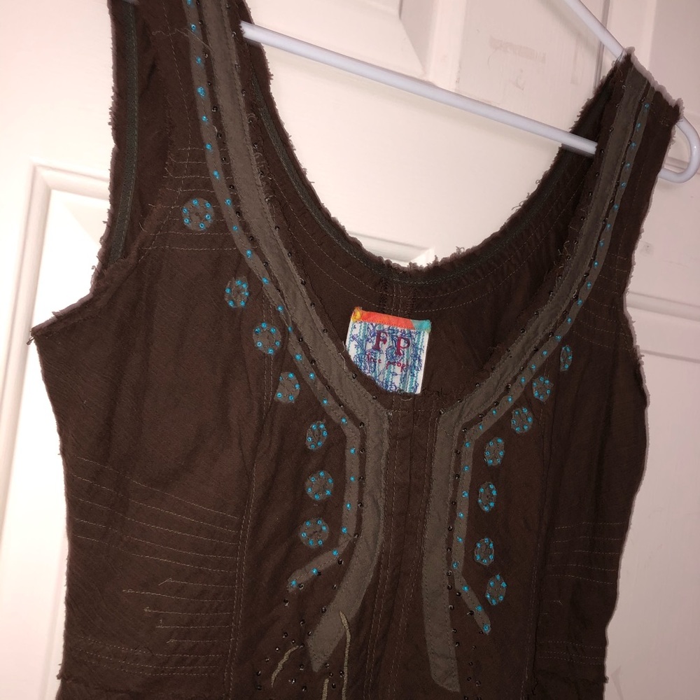 Free People Brown Dress - Size 12
